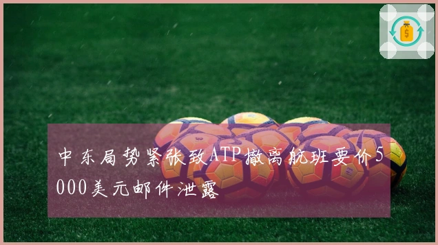 中东局势紧张致ATP撤离航班要价5000美元邮件泄露